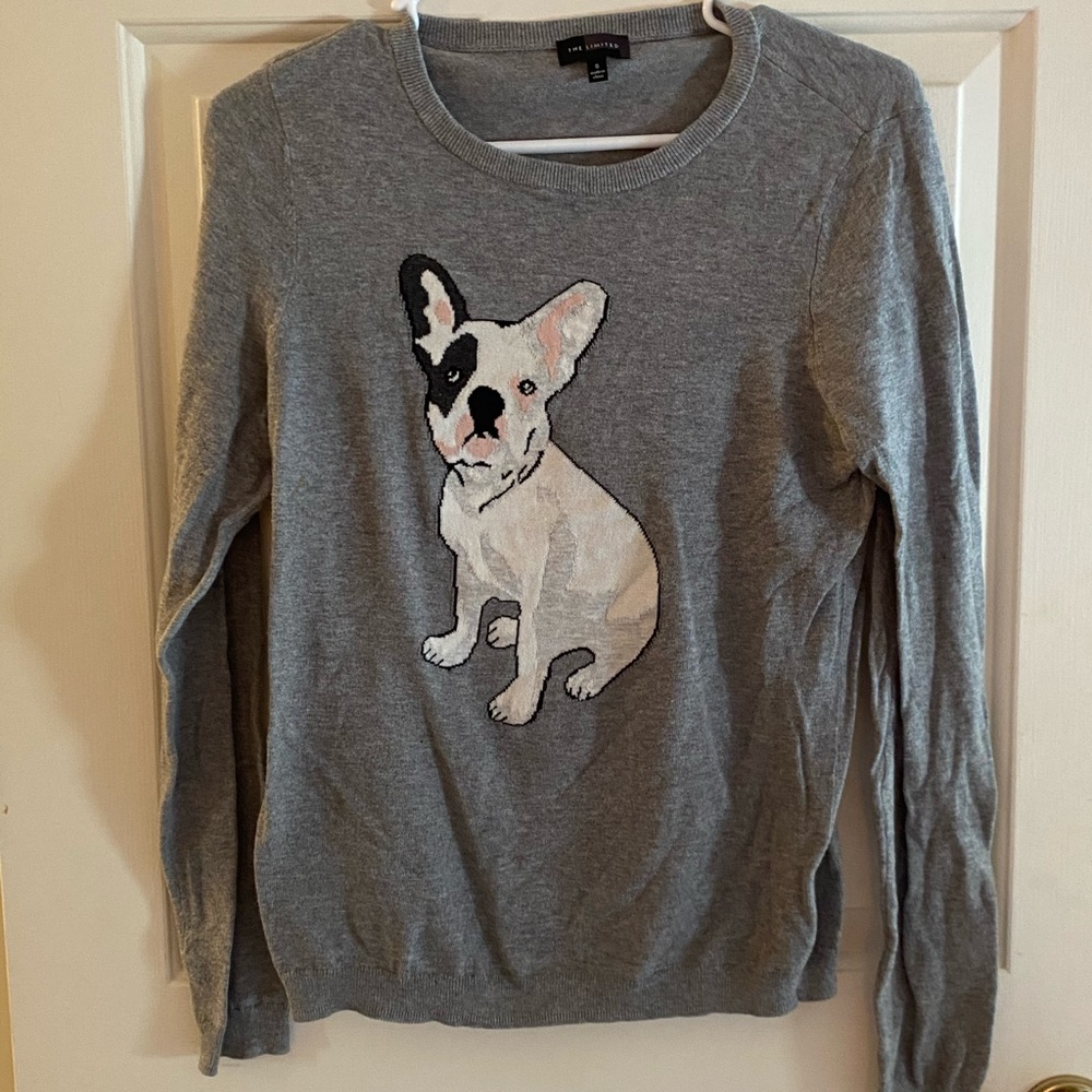 Limited French Bulldog Sweater Size Small